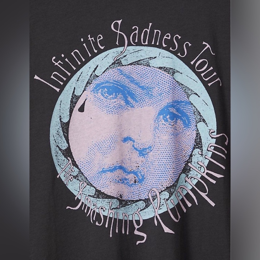 *SOLD* π€TORRID SMASHING PUMPKINS INFINITE SADNESS TOUR TOP SIZE 3Xπ€ - Picture 4 of 5